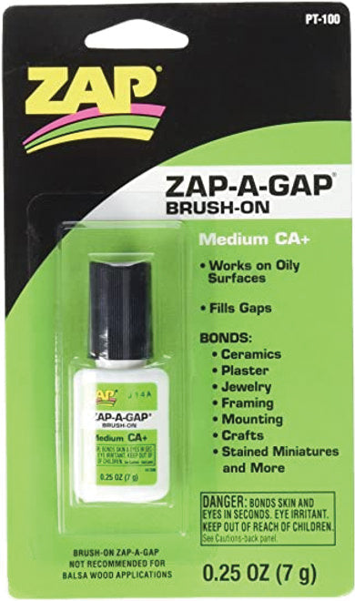 Zap as Gap CA+ Brush-On (1/4 oz.)