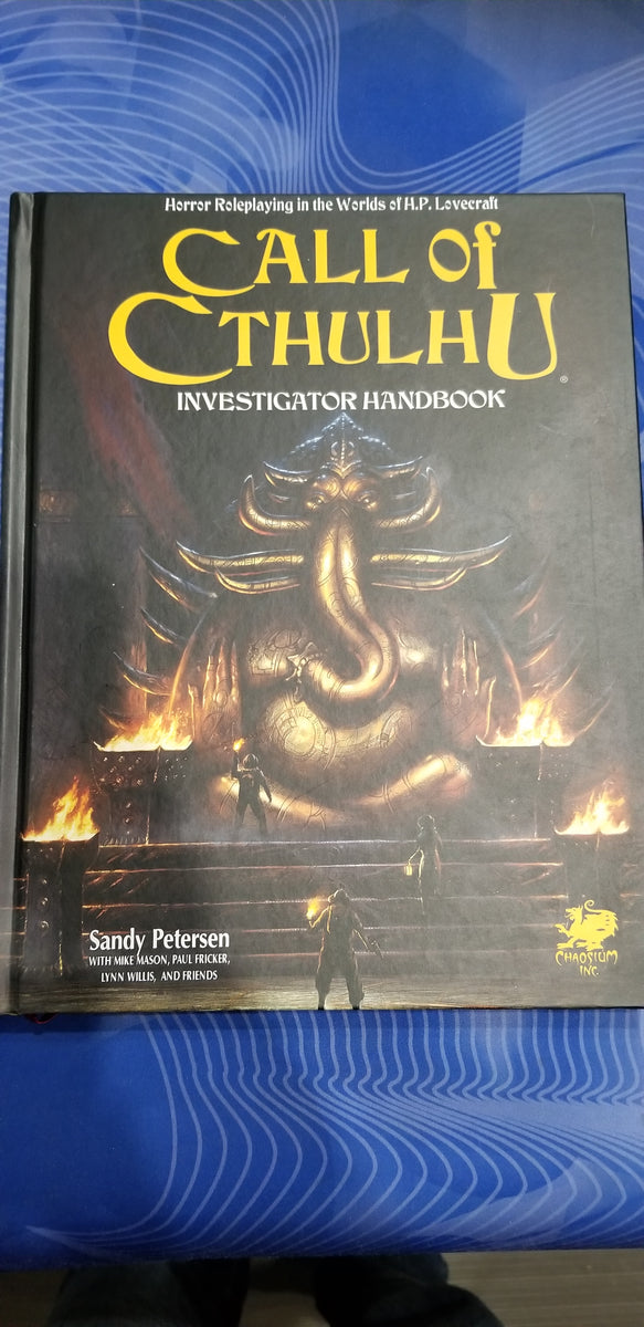 Call of Cthulhu: 7th Edition Investigator Handbook – The Gaming Guild