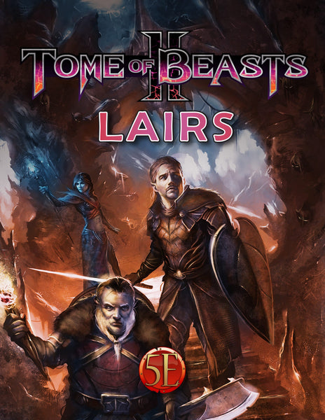 Tome of Beasts 2 Lairs for 5th Edition (Softcover)