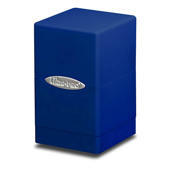 Deckbox: Satin Tower 100+ Solid- Blue, Pacific