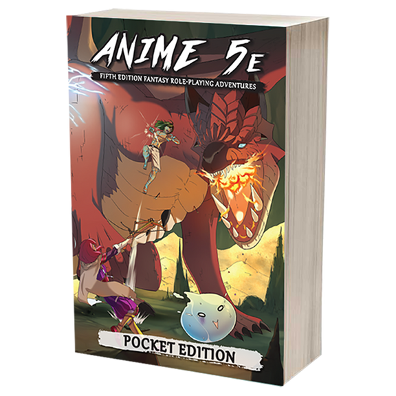 Anime 5E RPG – Pocket Edition