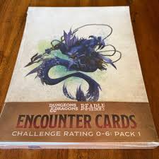 D&D, 5e: Beadle & Grimm's Encounter Cards- CR0-6, Set 1