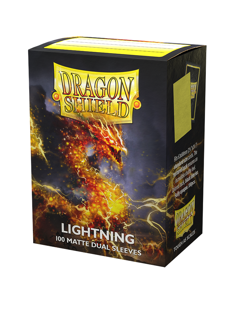 Dragon Shield Sleeves: Standard Dual - Matte Lightning 'Ailia' (100)