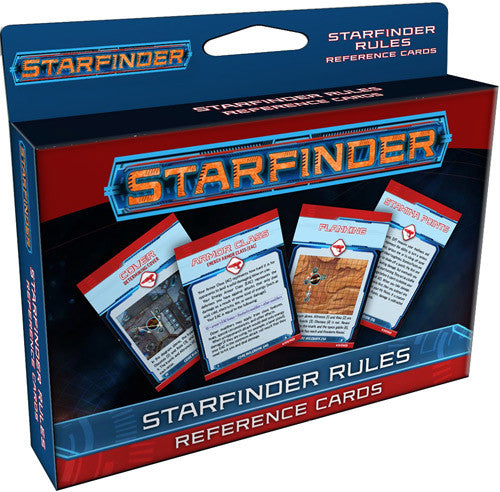 Starfinder RPG: Rules Reference Cards Deck