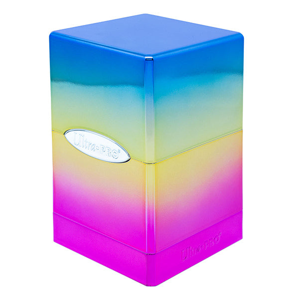 Deckbox: Satin Tower 100+ Specialty- Rainbow