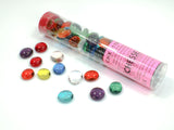 Chessex Glass Stones in 5.5` Tube (40)