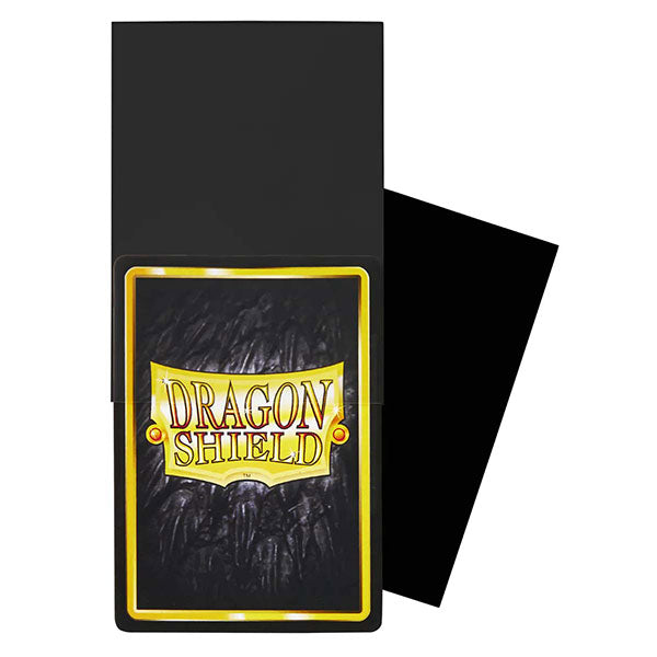Dragon Shield Sleeves: Perfect Fit Standard- Thick Inner Sleeves- Black (100 ct.)