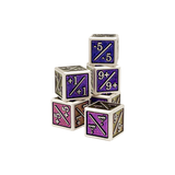 +1/+1 & -1/-1 D6 Metal Dice