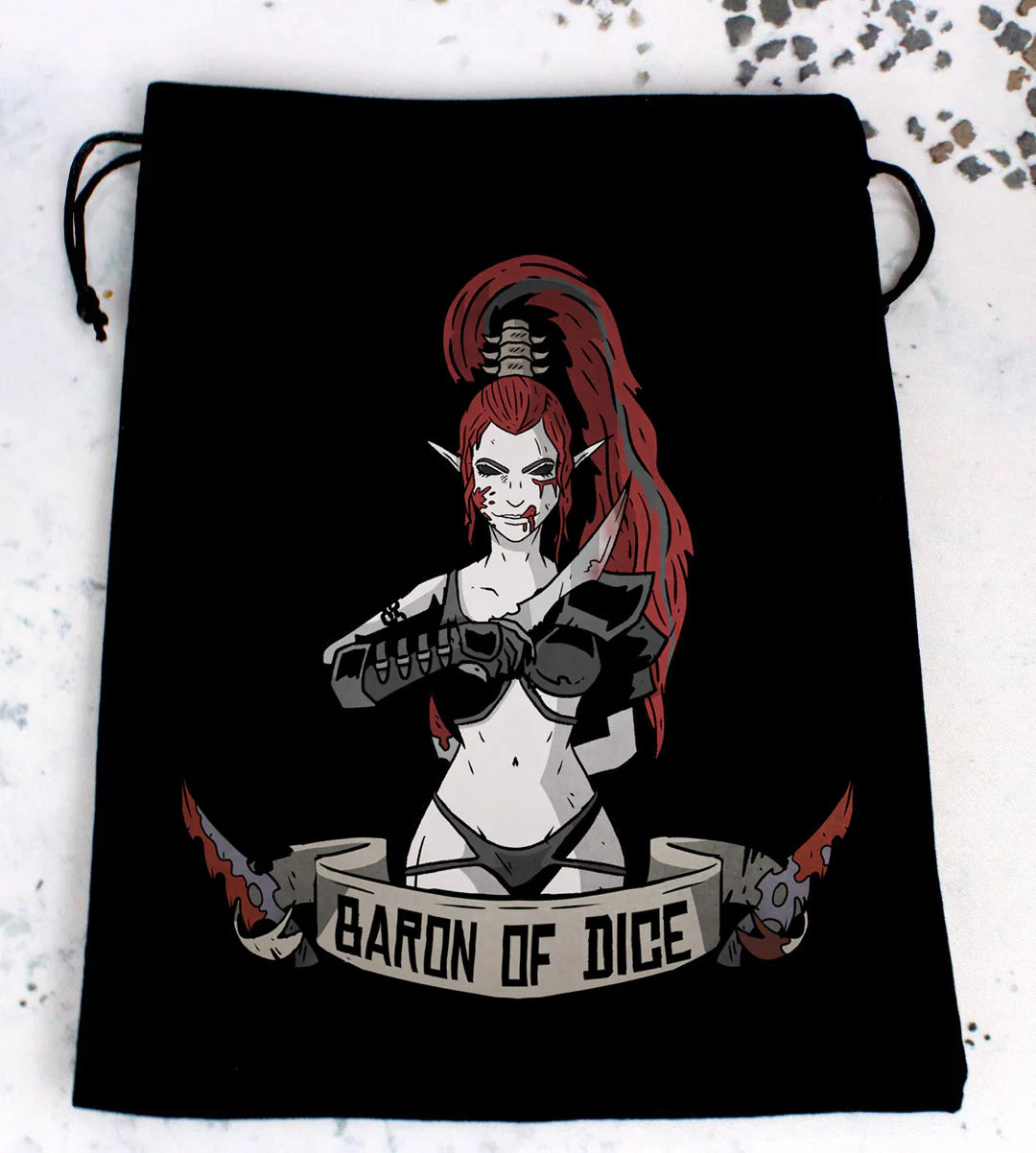 Premium Black Dice Bag | Dreaded Ones - Pin-up