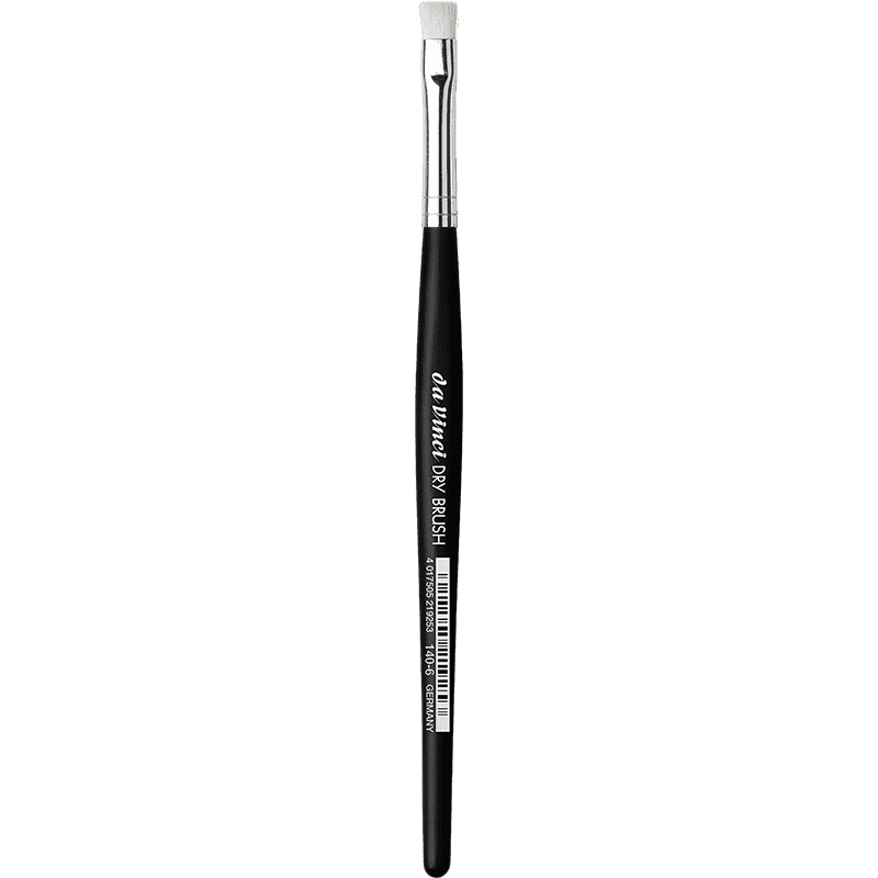 DRY BRUSH flat, white synthetic fibres