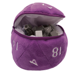 D20 Plush Dice Bag