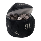 D20 Plush Dice Bag