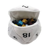 D20 Plush Dice Bag