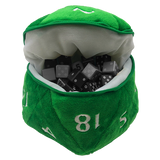 D20 Plush Dice Bag