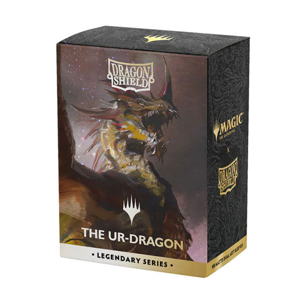 Dragonshield Sleeves: Standard DUAL- Matte 'MTG Legendary Series- The Ur-Dragon' Art