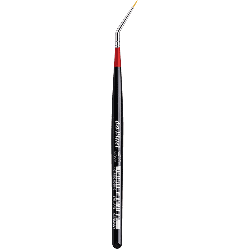 da Vinci MICRO-NOVA angled, finest golden synthetic fibre