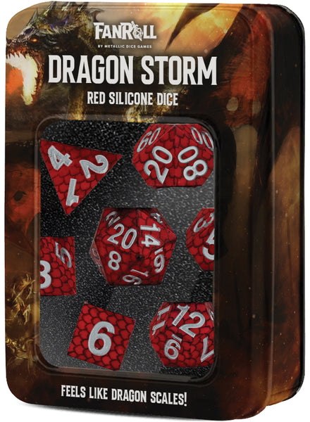 16mm Dragon Storm Silicone Dice Set (7)