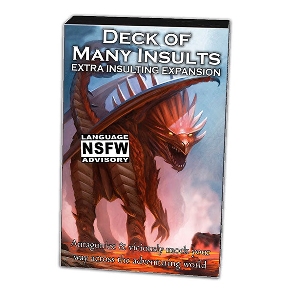 Deck of Many Insults: Extra Insulting Expansion