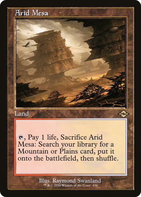 Arid Mesa (Retro Frame)