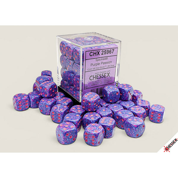 D6 Dice Set: Speckled