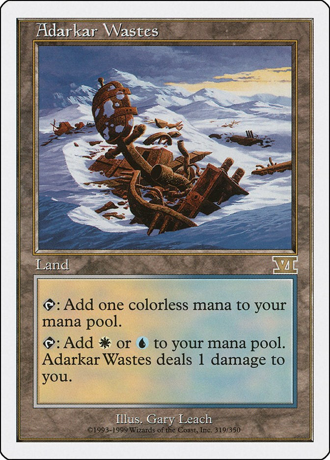 Adarkar Wastes [6ED - 319]