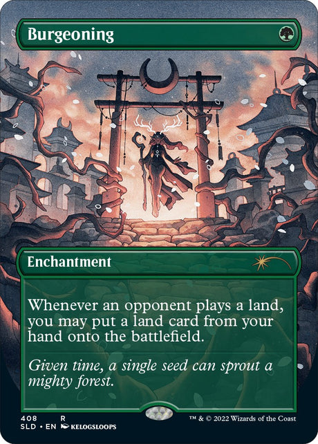 Burgeoning (Borderless)