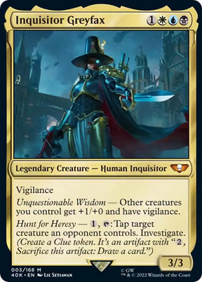 Inquisitor Greyfax (Surge Foil)