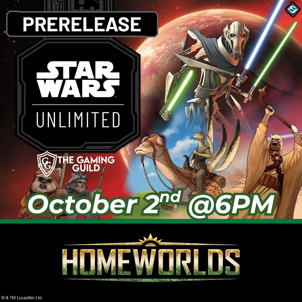 Star Wars Unlimited: Homeworlds Prerelease