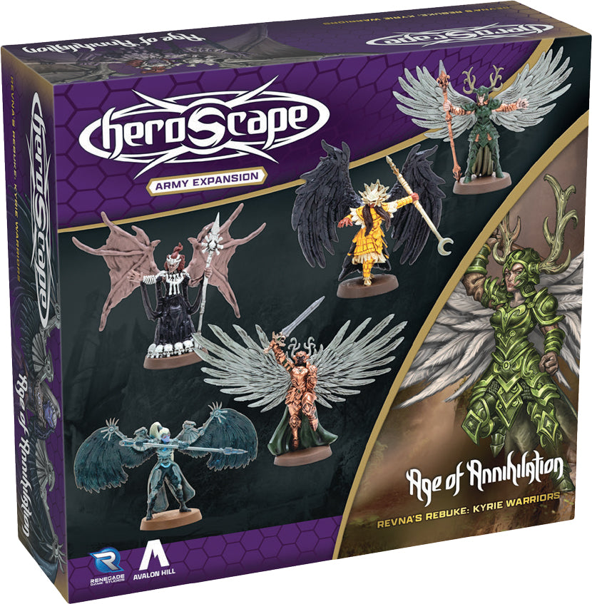 Heroscape: Revna`s Rebuke - Kyrie Warriors Army Expansion