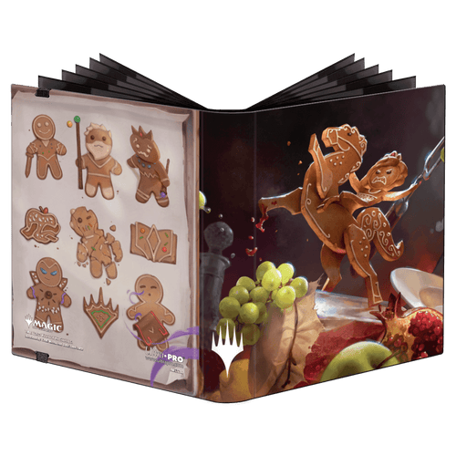 Wilds of Eldraine Syr Ginger, the Meal Ender Cookie Tray 4-Pocket PRO-Binder for Magic: The Gathering