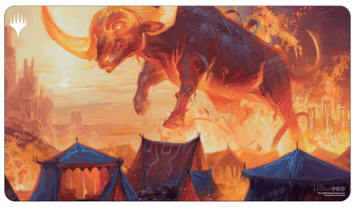 Wilds of Eldraine Restless Bivouac Standard Gaming Playmat for Magic: The Gathering
