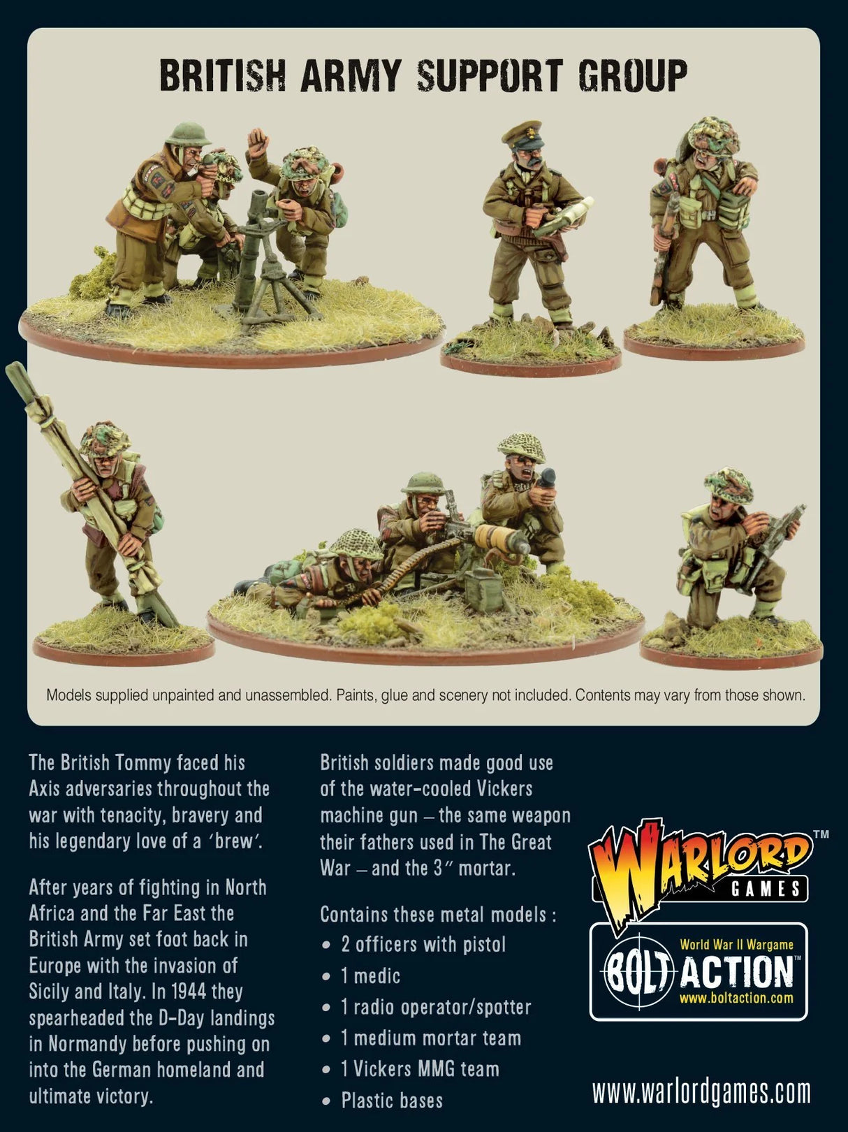 British Army support group