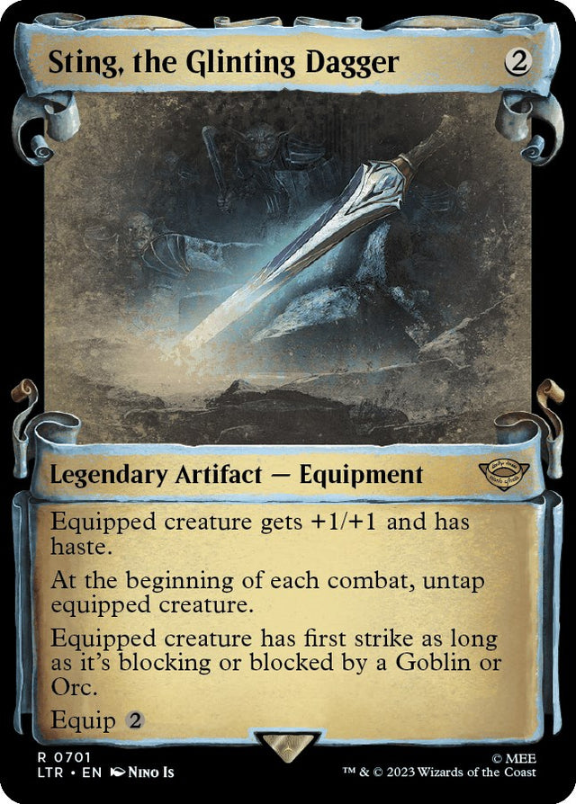 Sting, the Glinting Dagger (Showcase Scrolls)
