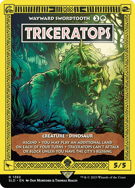 Triceratops - Wayward Swordtooth