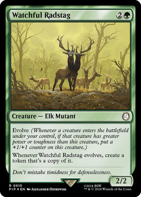 Watchful Radstag (Surge Foil) [PIP - 615]