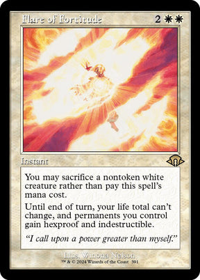 Flare of Fortitude (Retro Frame)