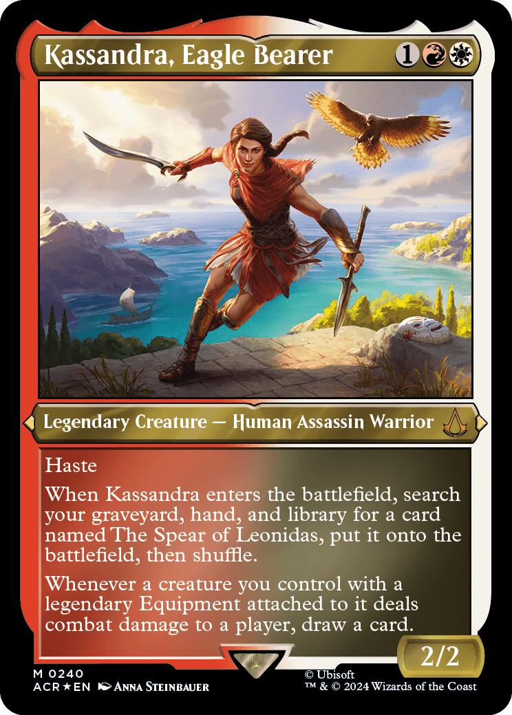 Kassandra, Eagle Bearer (Foil Etched)