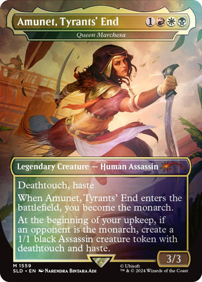 Amunet, Tyrants' End - Queen Marchesa (Rainbow Foil)