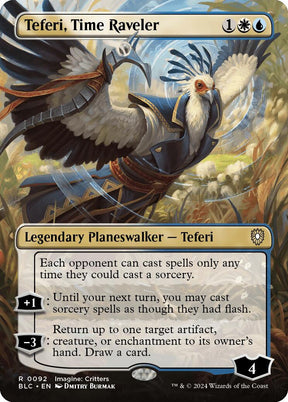 Teferi, Time Raveler (Borderless)