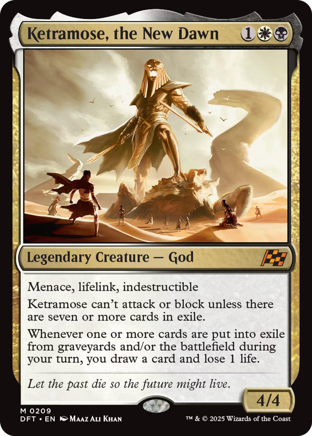 Ketramose, the New Dawn