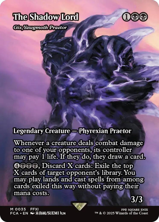 The Shadow Lord - Gix, Yawgmoth Praetor (Showcase)