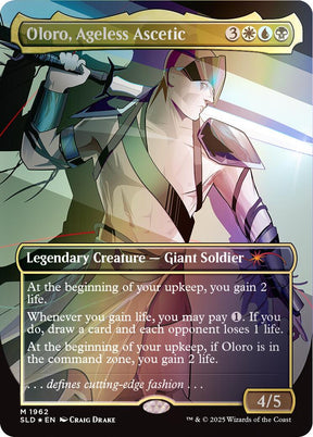 Oloro, Ageless Ascetic (Rainbow Foil)