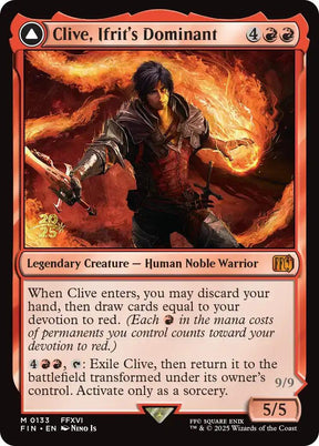 Clive, Ifrit's Dominant