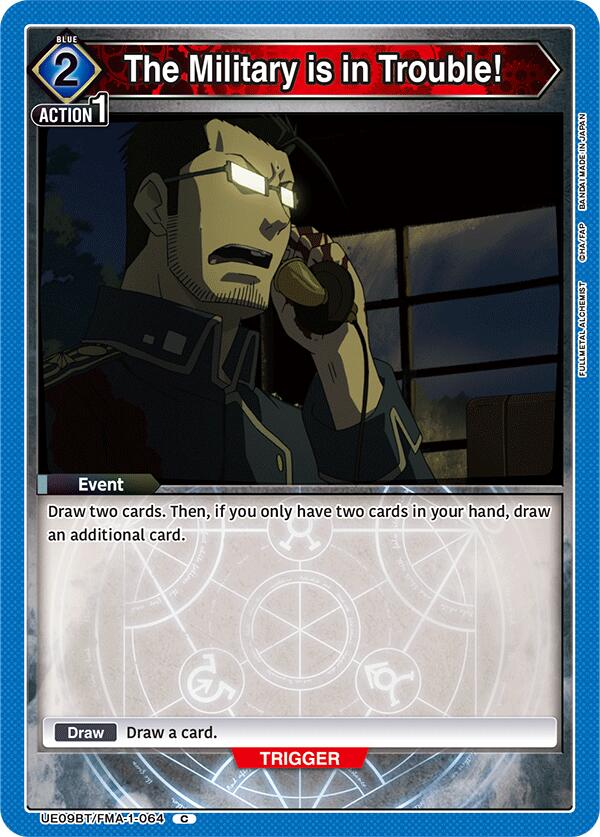 The Military is in Trouble! [UE09BT - UE09BT/FMA-1-064]