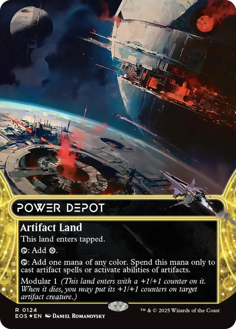 Power Depot (0124) (Borderless) (Galaxy Foil)