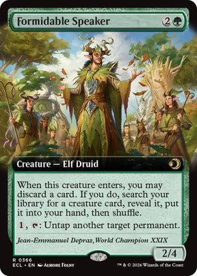 Formidable Speaker (Extended Art)