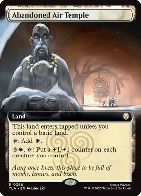 Abandoned Air Temple (Extended Art)