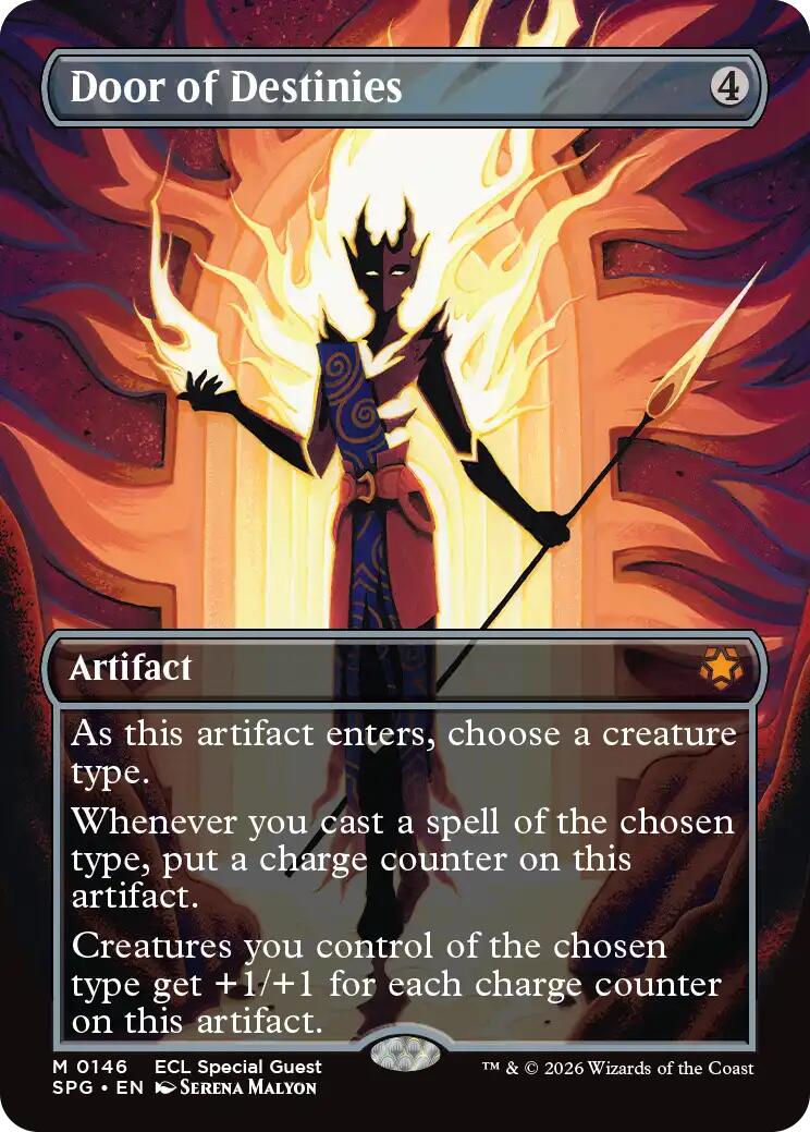 borderless cards mtg The Bridge of Death [Door to Nothingness] (1678) (Borderless) (SLD)