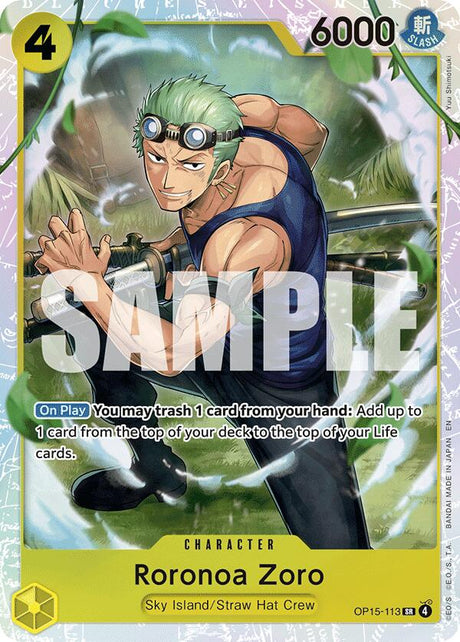 Roronoa Zoro (OP15-113)