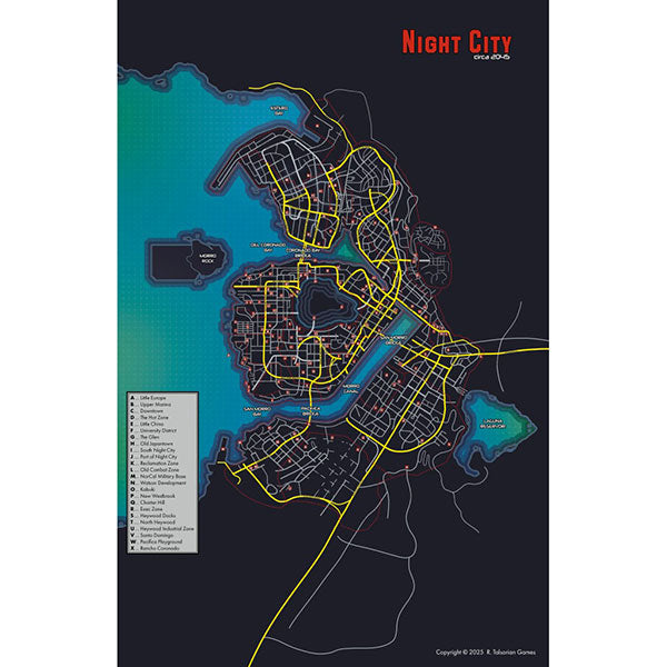 Cyberpunk Red: Night City 2045